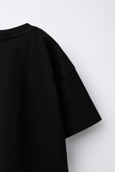 EMBROIDERED HORSES T-SHIRT - Black by Zara - Image 3