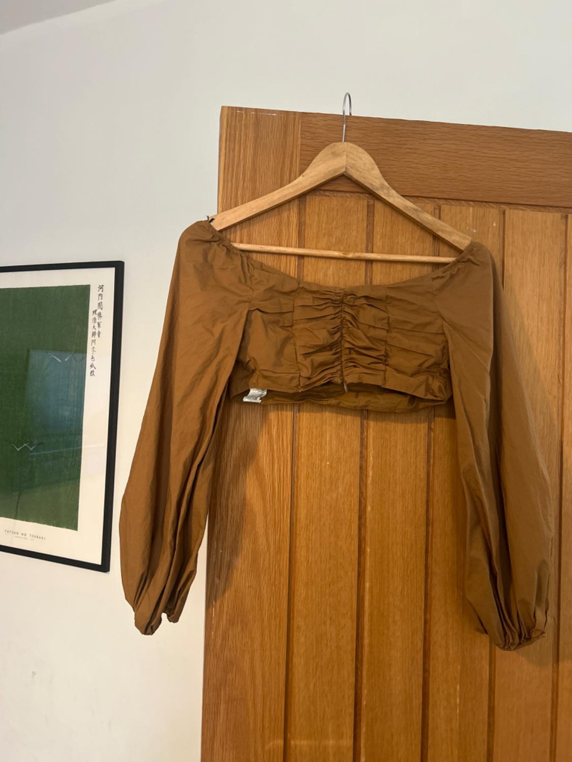DRAPED CROP TOP - Image 4
