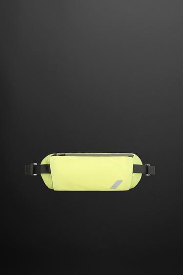 TECHNICAL SPORTS BELT BAG - Yellow by Zara