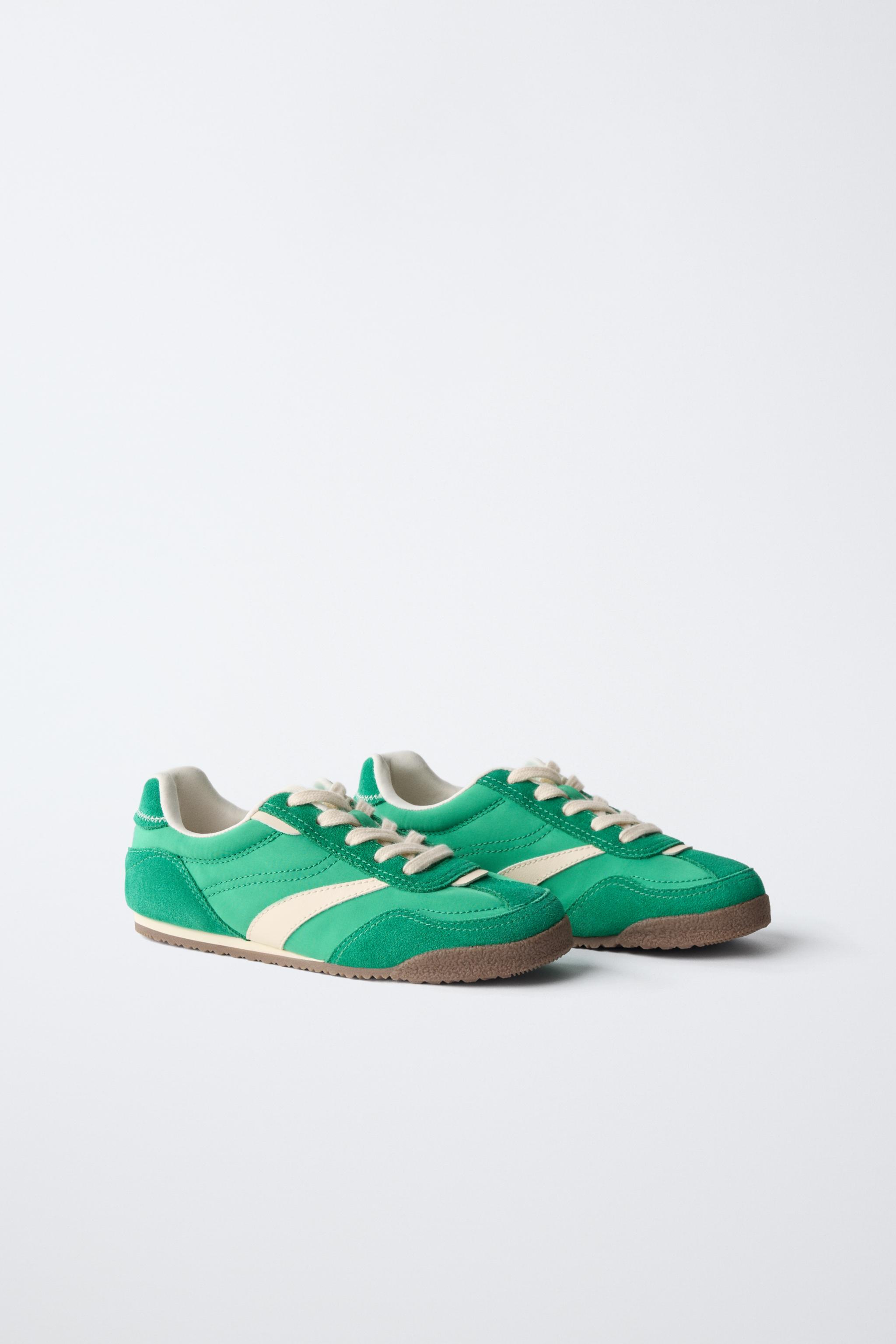 SLIM SOLE SNEAKERS — Green