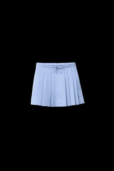 FLIESSENDER ROCK MIT KELLERFALTEN - Blau von Zara