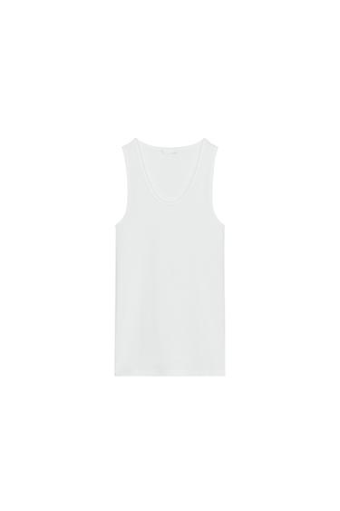 COTTON MODAL TANK TOP