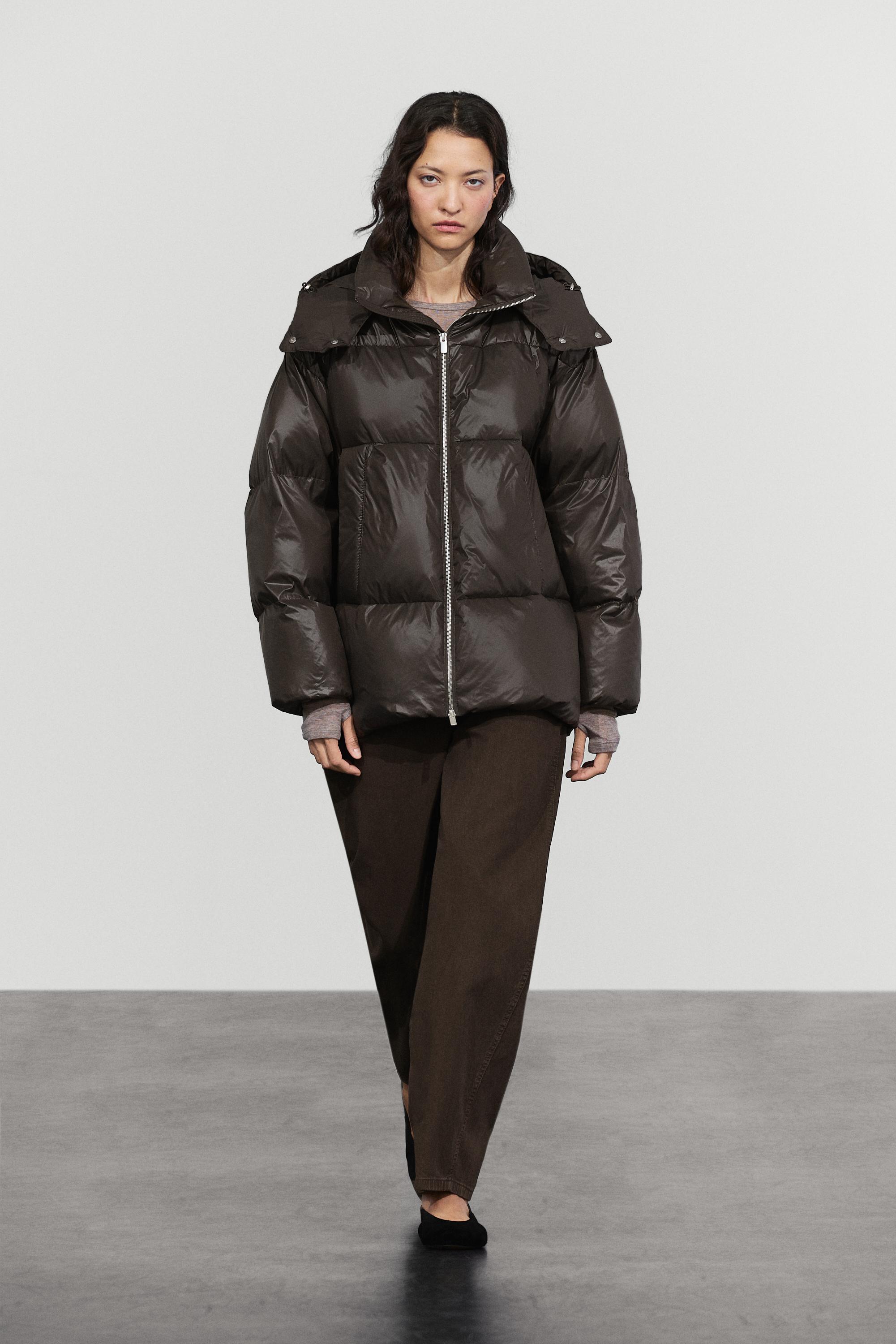 Veste doudoune détail moufles