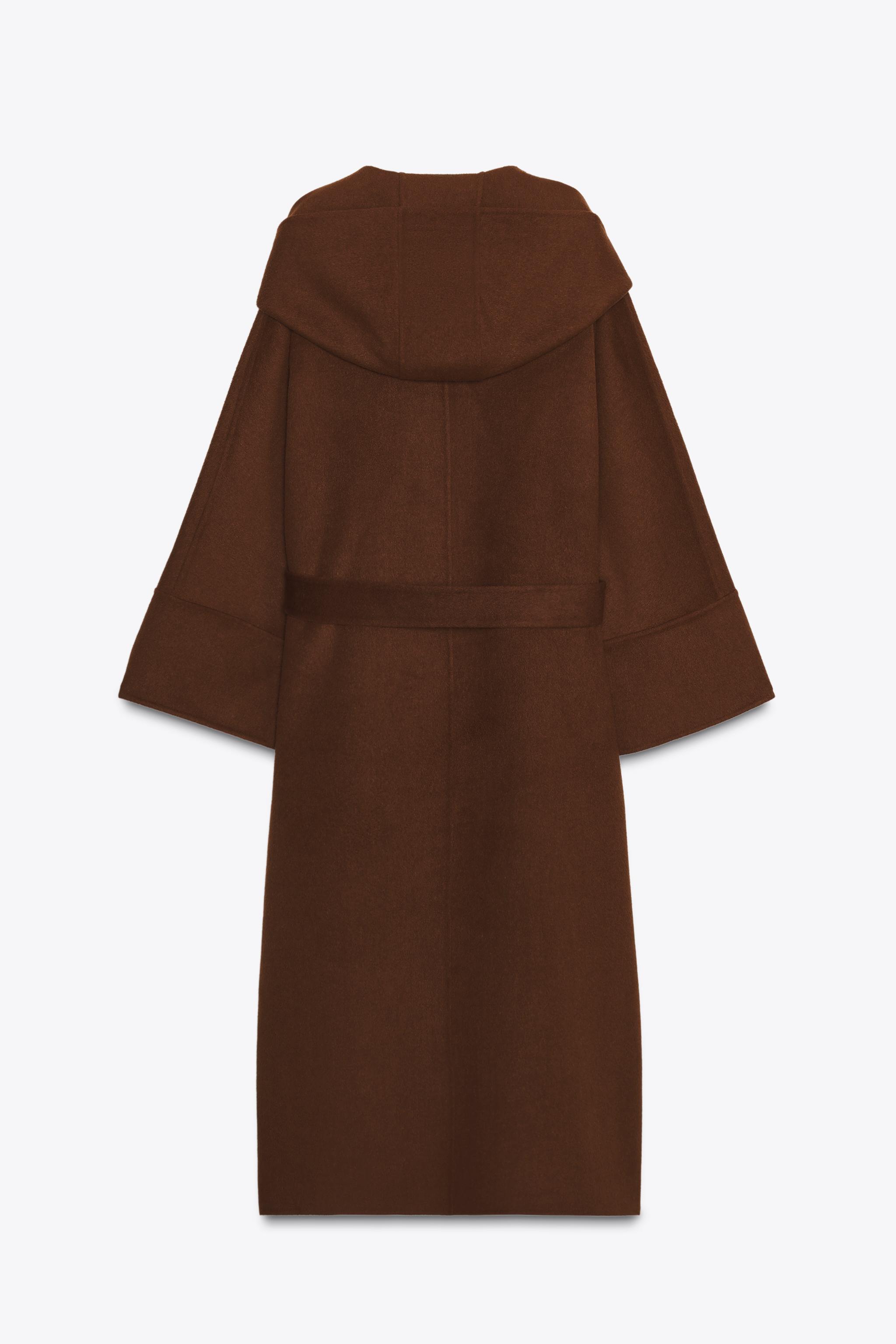 ZARA WOMAN COLLECTION LIMITED EDITION ウール ベルト付き