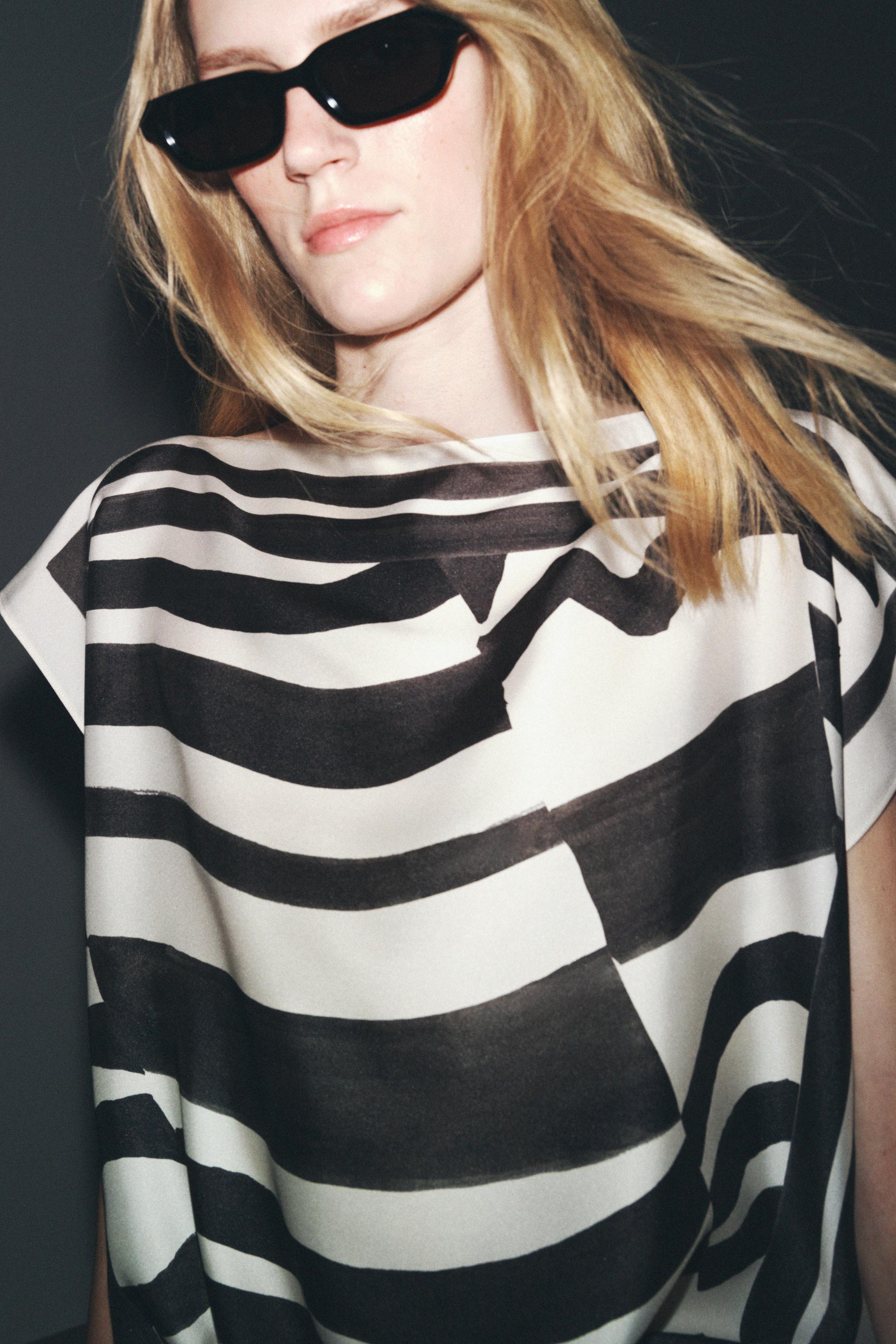 【ZARA】プリント柄トップス ZW COLLECTION 3774/856/093 03774856093-p.jpg?ts=
