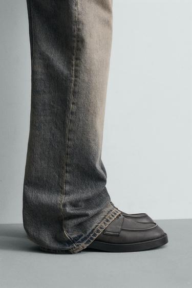 WORN COIN LOAFERS - Black by Zara - Image 1