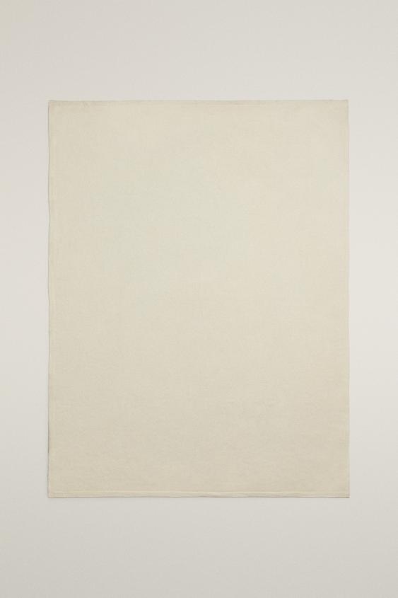 MANTA DE CASHMERE - Cru da Zara - Imagem 0