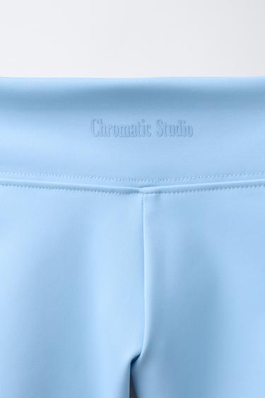 LEGGING COURT SPORTY - Bleu ciel de Zara - Image 3