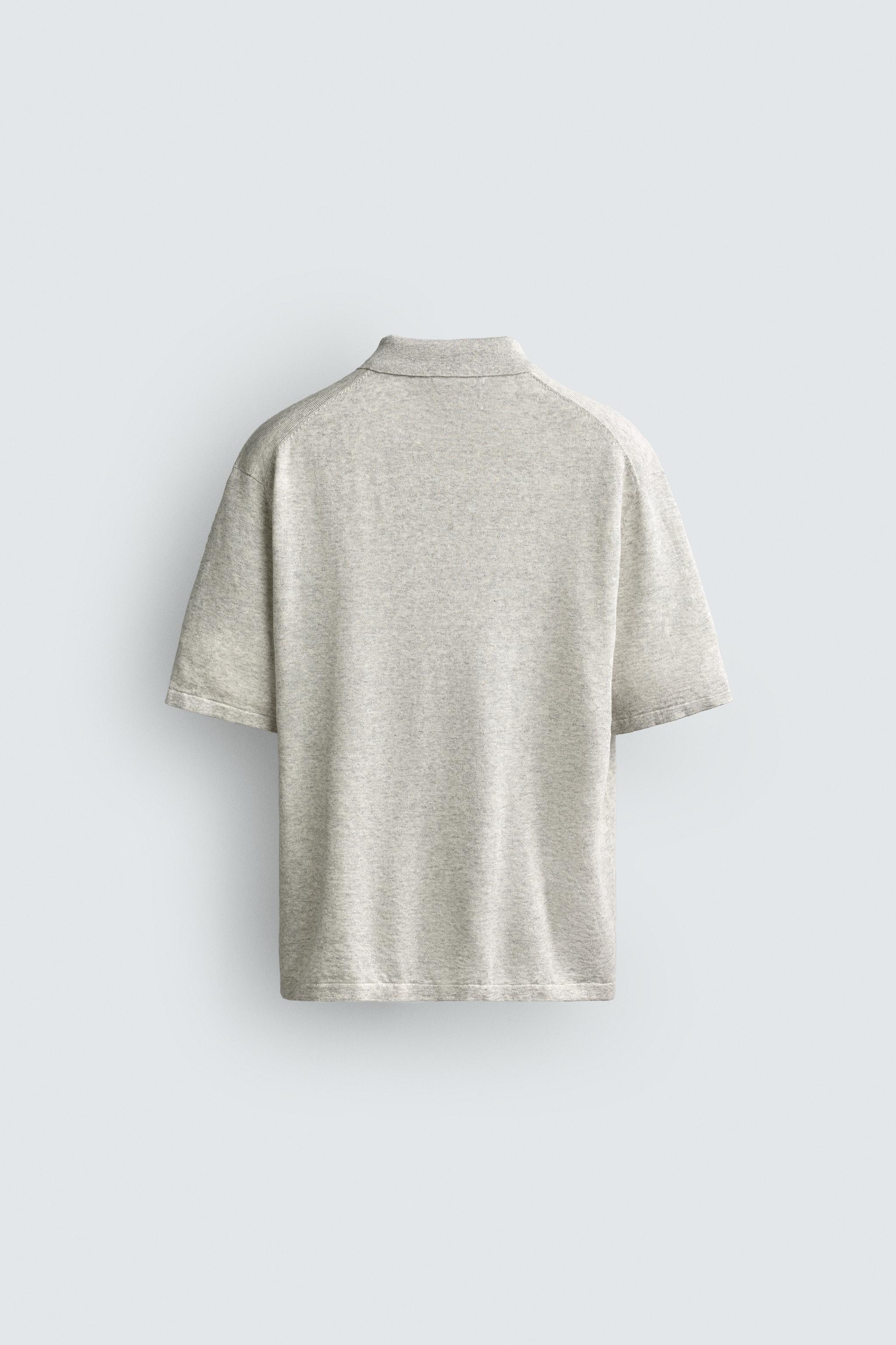 POLO EN MAILLE CHANVRE ET COTON