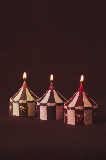 PACK BOUGIES PARFUMÉES TENTE GINGERBREAD (PACK DE 3) - Rouge de Zara - Image 4