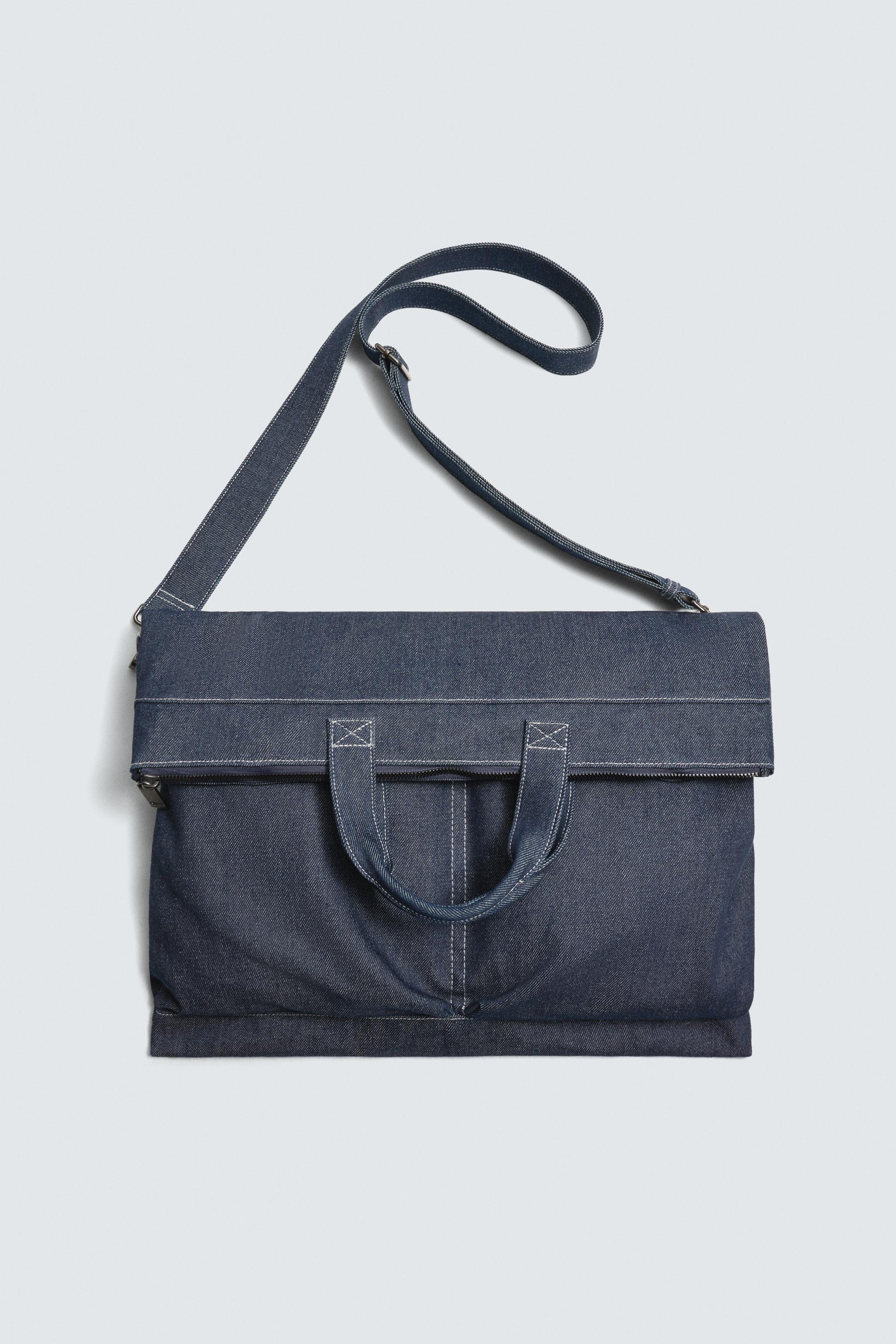 DENIM SHOPPER BAG
