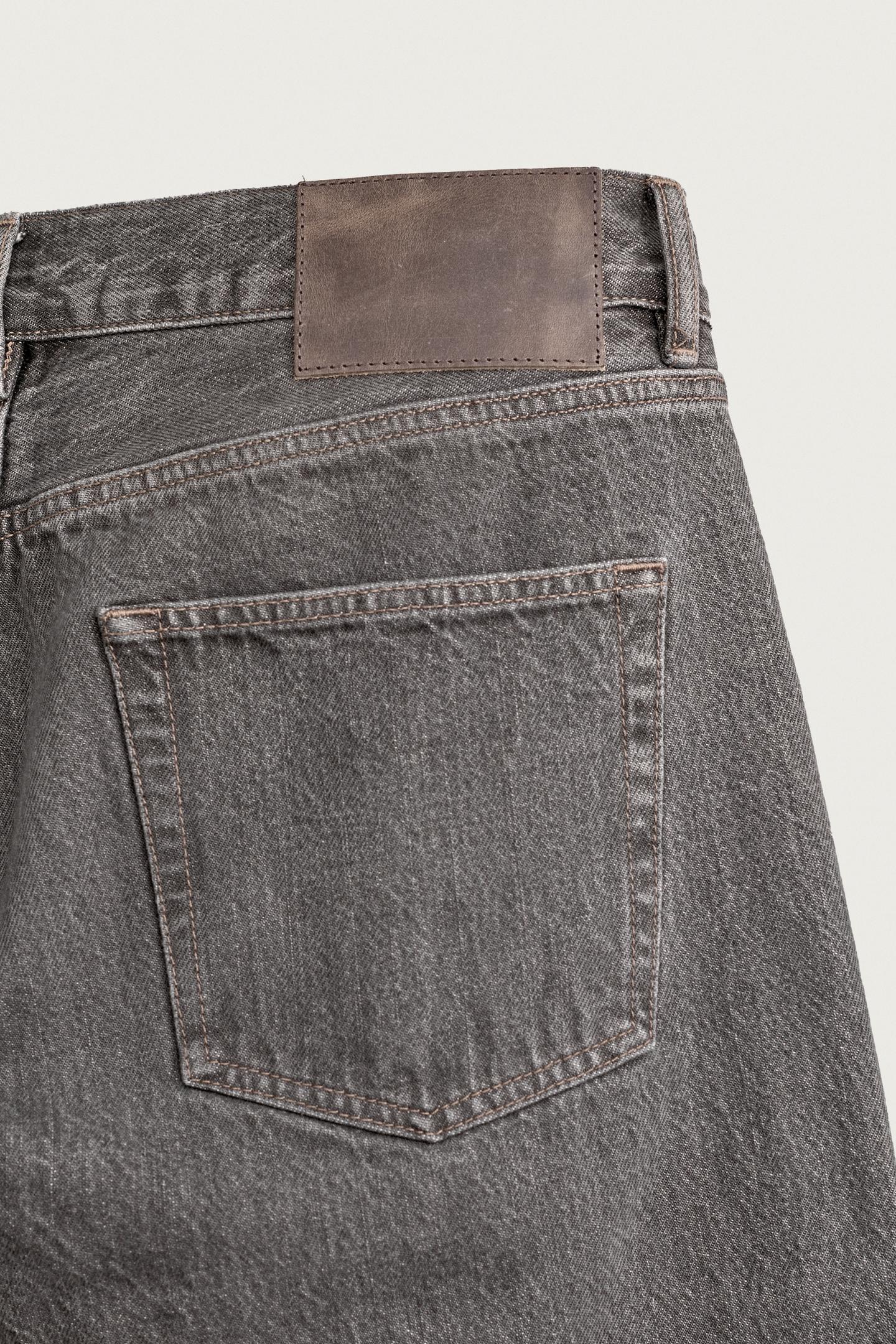 Мужские джинсы Zara Regular Fit, цвет: Серый — фото 9