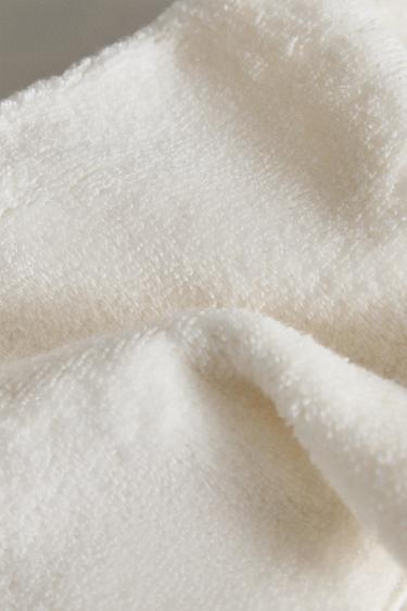 LOT DE 2 SERVIETTES INVITÉ COTON - Ivoire de Zara - Image 2