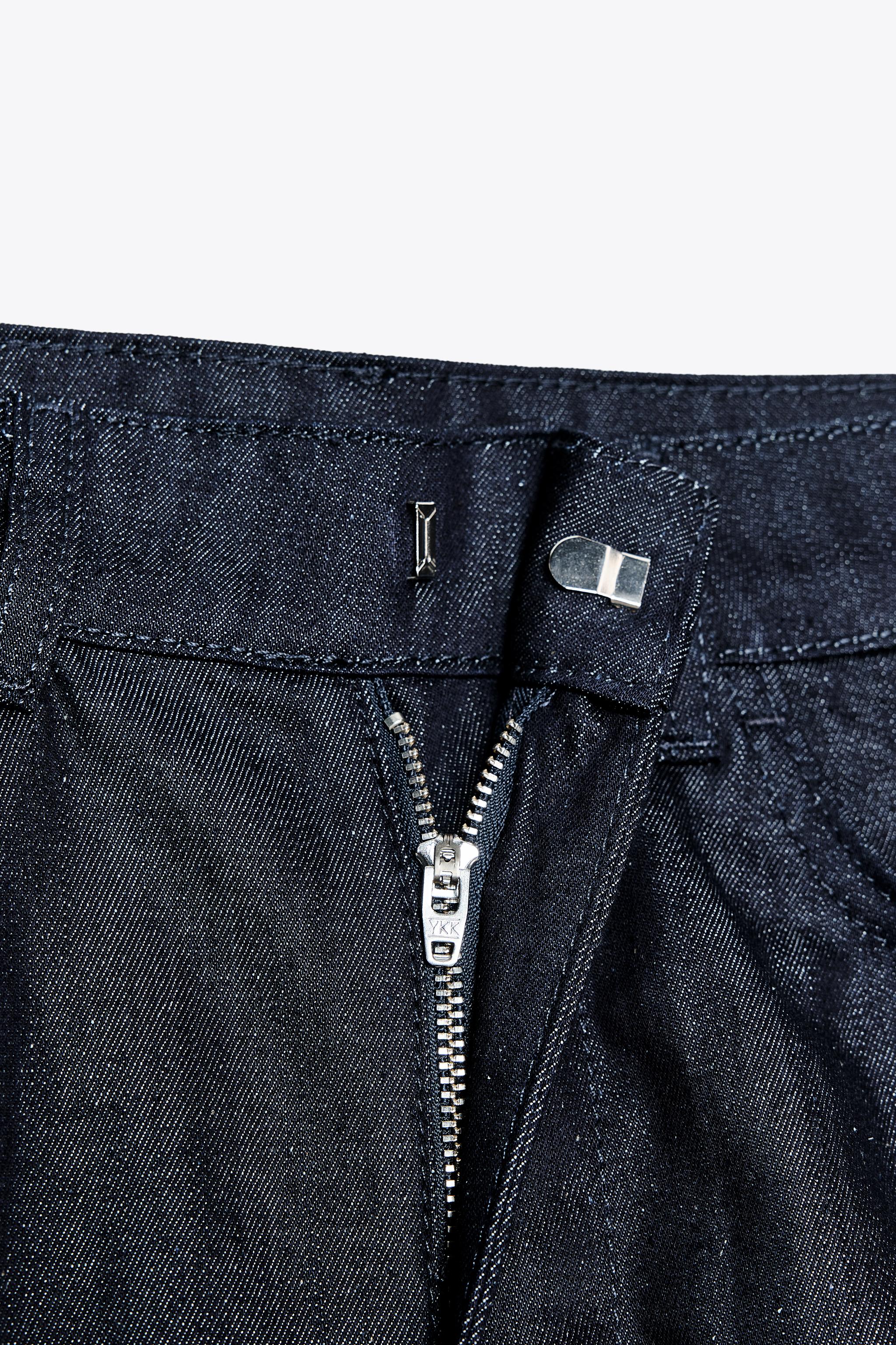 JEANS ZW COLLECTION バレル ハイウエスト - ブルー | ZARA