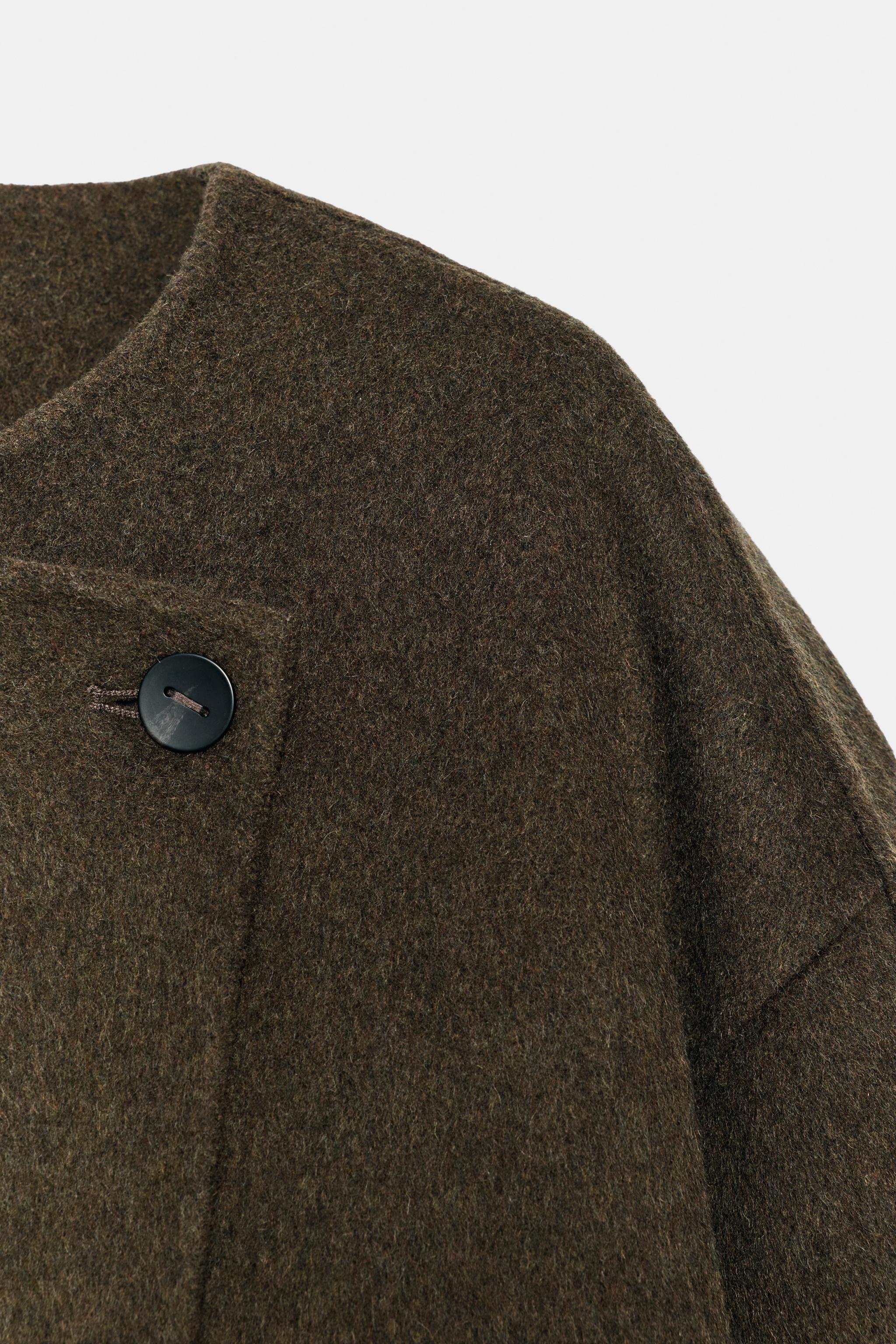 MANTEAU COURT AVEC LAINE ZW COLLECTION