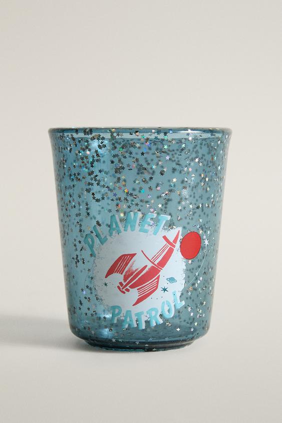 COPO INFANTIL TRITAN™ COM PURPURINAS E ESTRELAS - Azul da Zara - Imagem 0