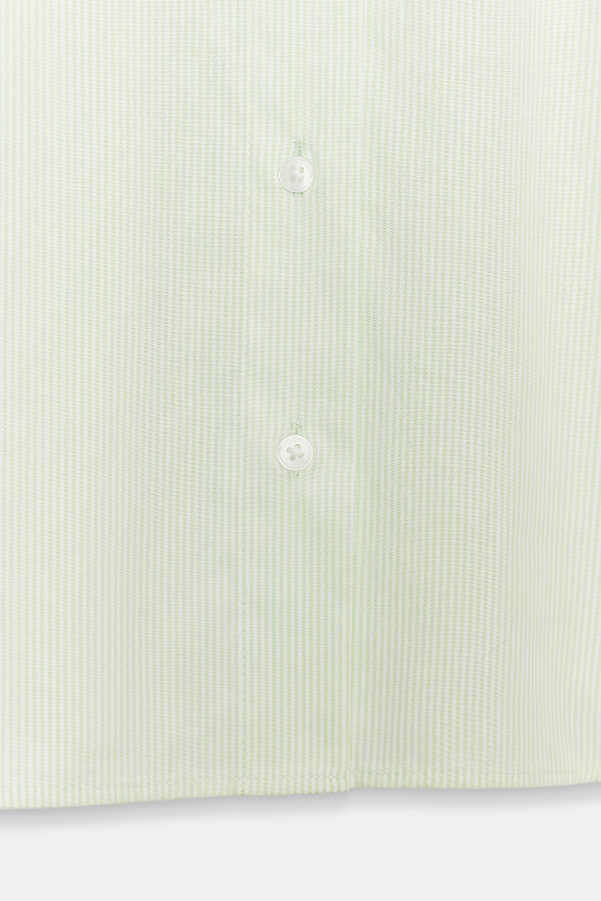 ÇİZGİLİ OVERSIZE POPLİN GÖMLEK - Görsel 10