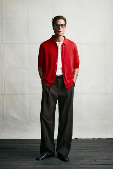 Zara LOOK - Faded sky blue