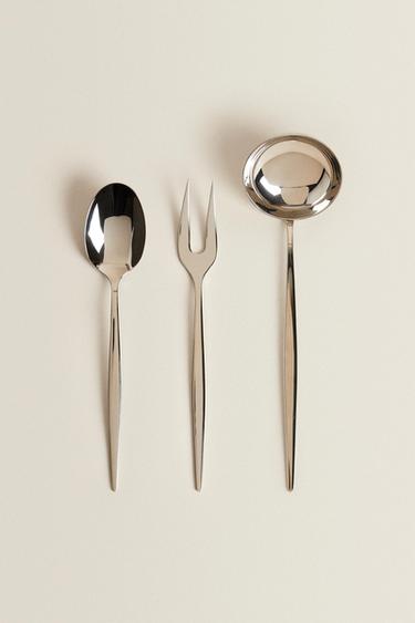 Zara EXTRA FINE SERVING UTENSILS - Steel - Image 0
