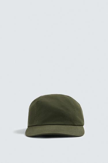 LIGHTWEIGHT TECHNICAL CAP - Dark khaki by Zara - Image 4