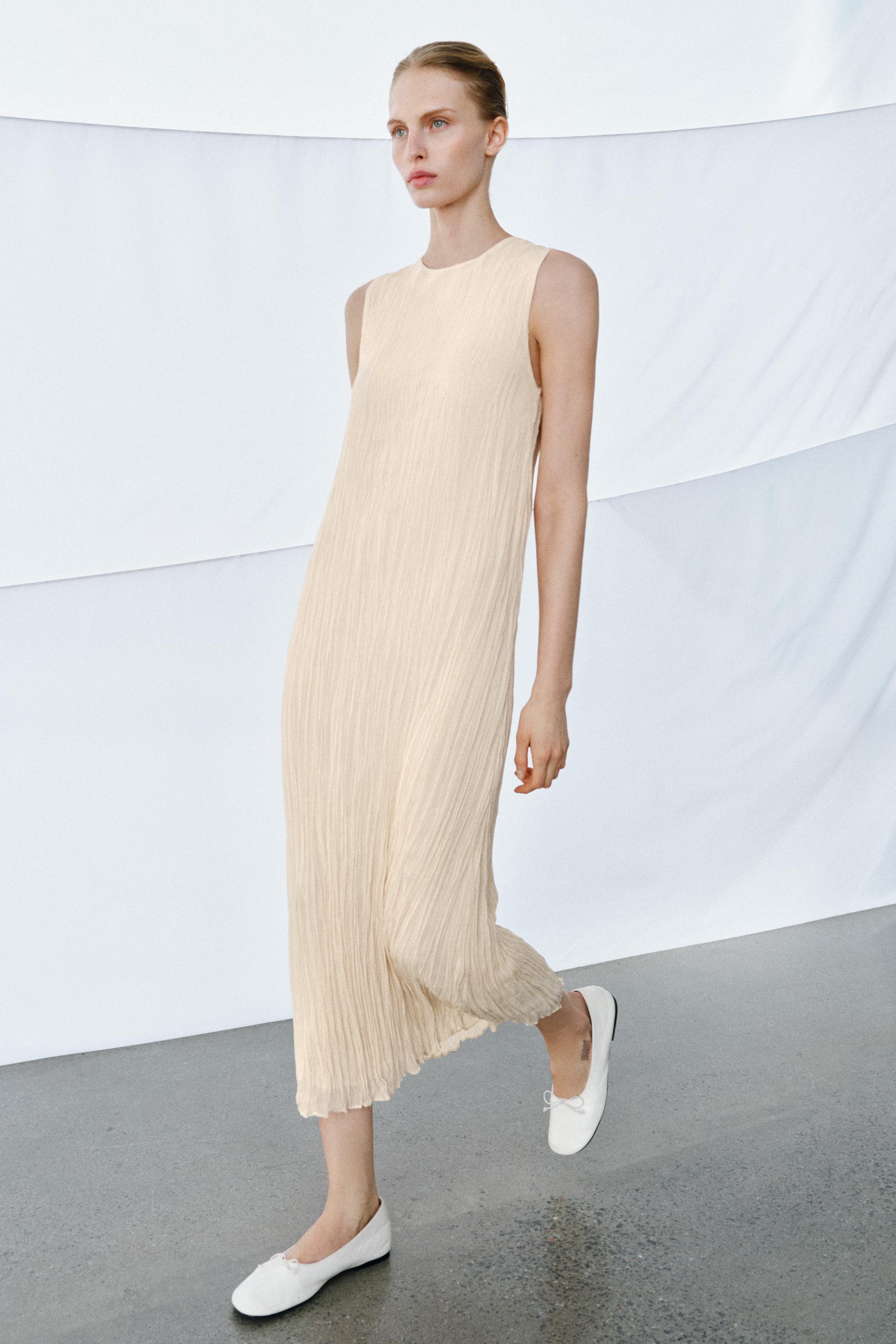 COMBINATION DRESS WITH DETACHABLE OVERLAY ZW COLLECTION