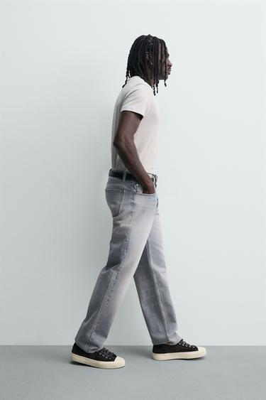 JEAN COUPE DROITE - Bleu / Acier de Zara - Image 5
