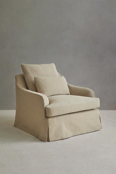 ARMCHAIR 01 - Brown / Taupe by Zara