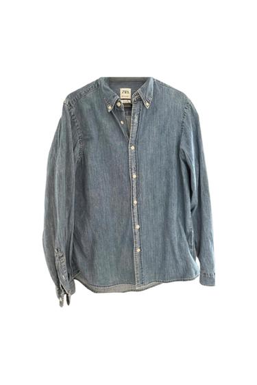 DENIM RELAXED FIT SHIRT
