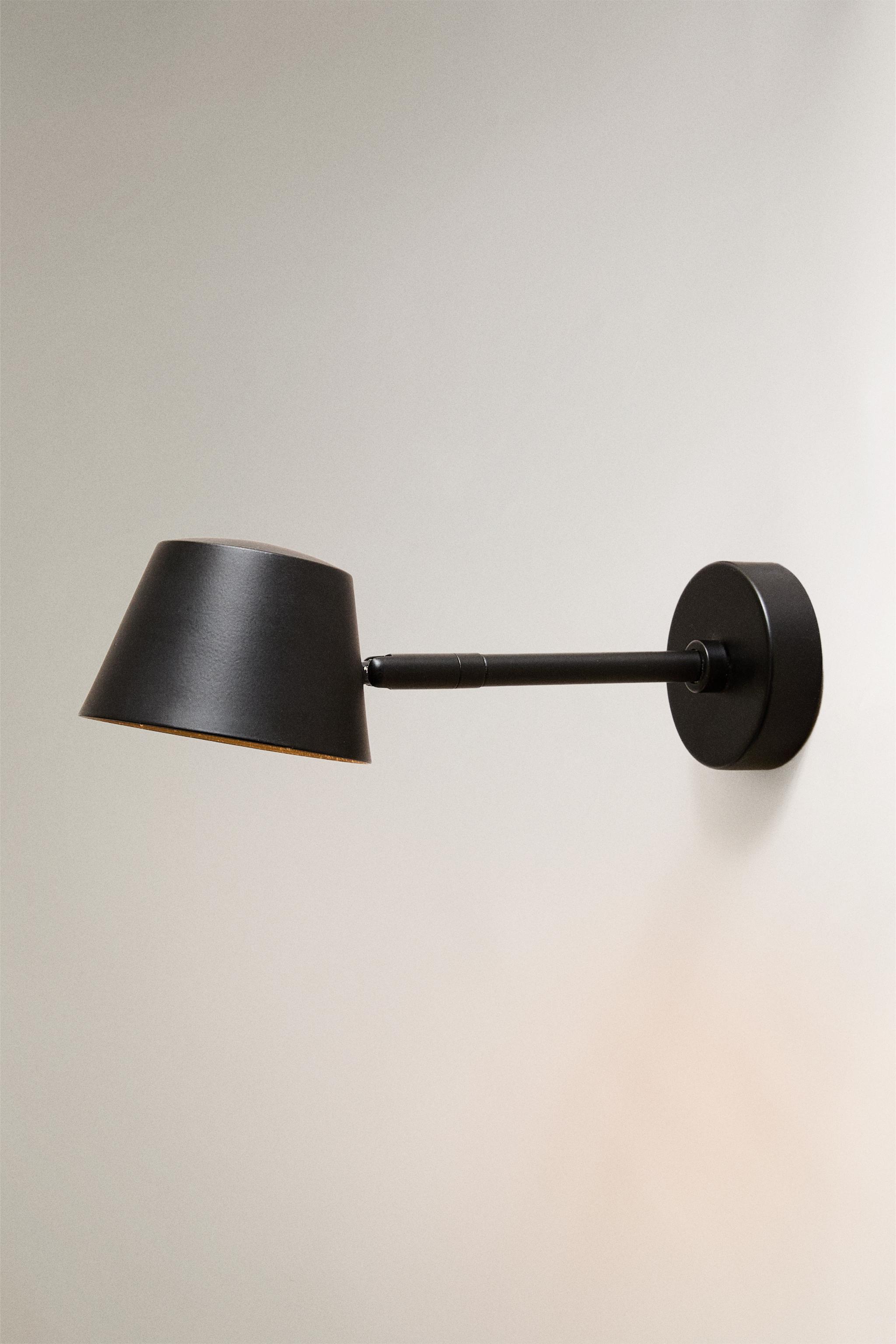LAMPE | APPLIQUE MURALE FER