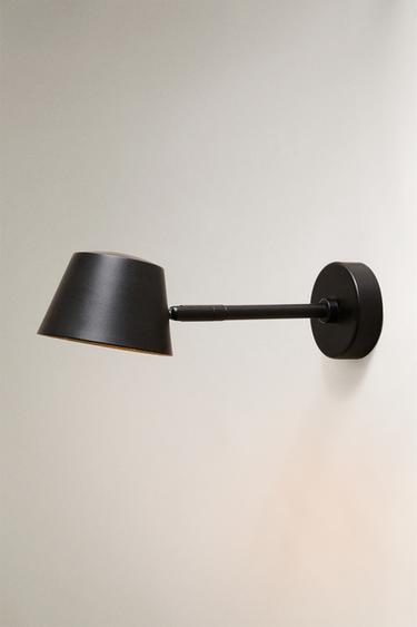 LAMP | IRON WALL LIGHT - Black by Zara - Image 1
