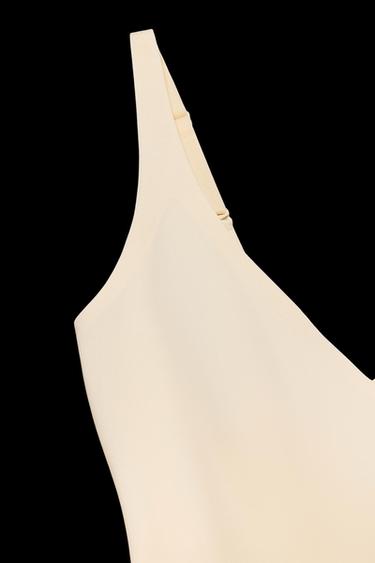 STRAPPY POLYAMIDE BODYSUIT - Vanilla by Zara