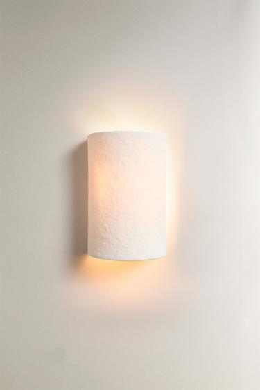 LAMP | PAPER WALL LIGHT - White by Zara - Image 1