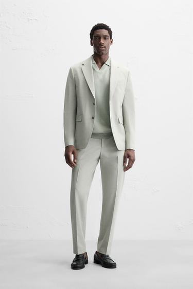 BEQUEME ANZUGHOSE - Steingrau von Zara