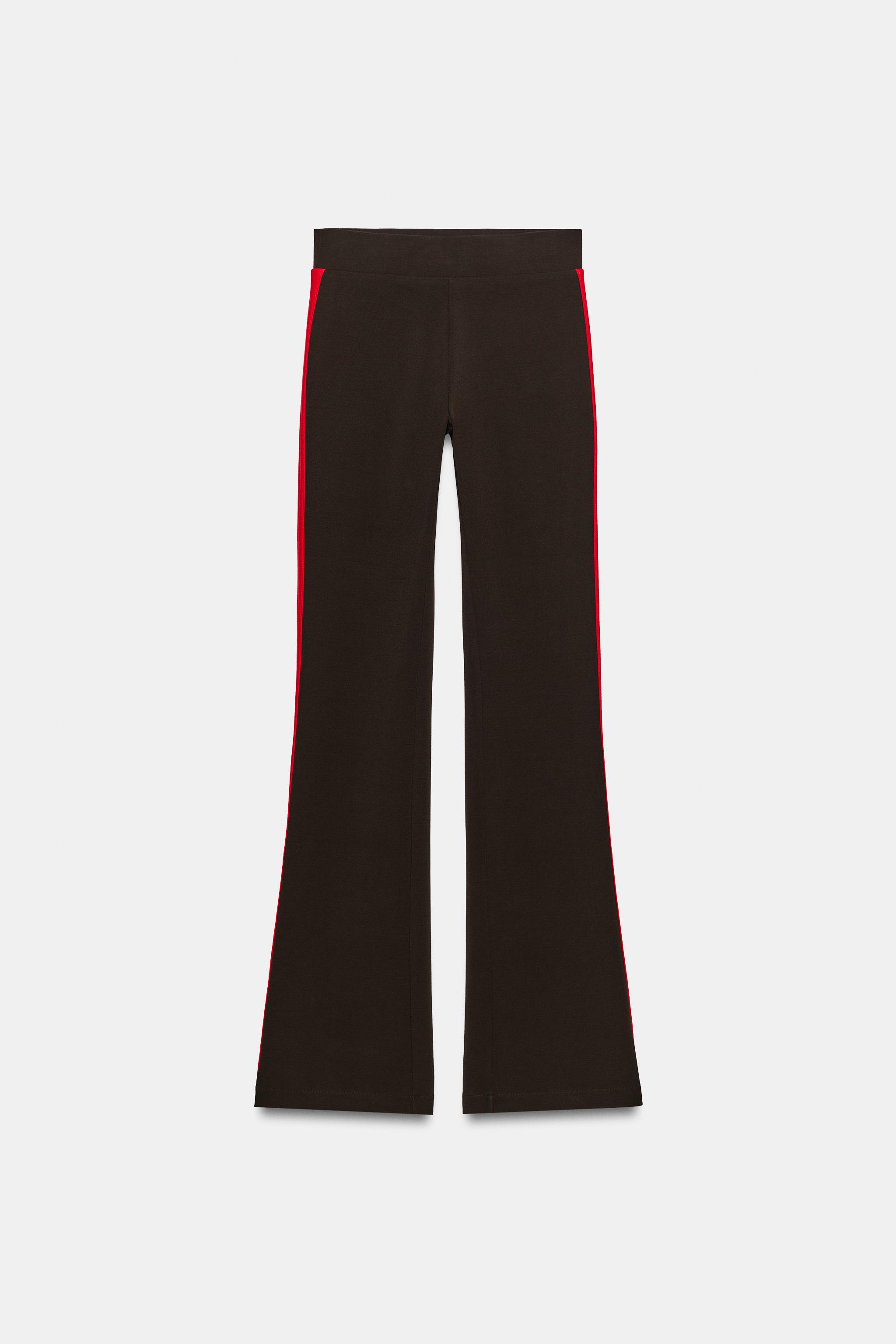 SIDE STRIPE FLARE PANTS