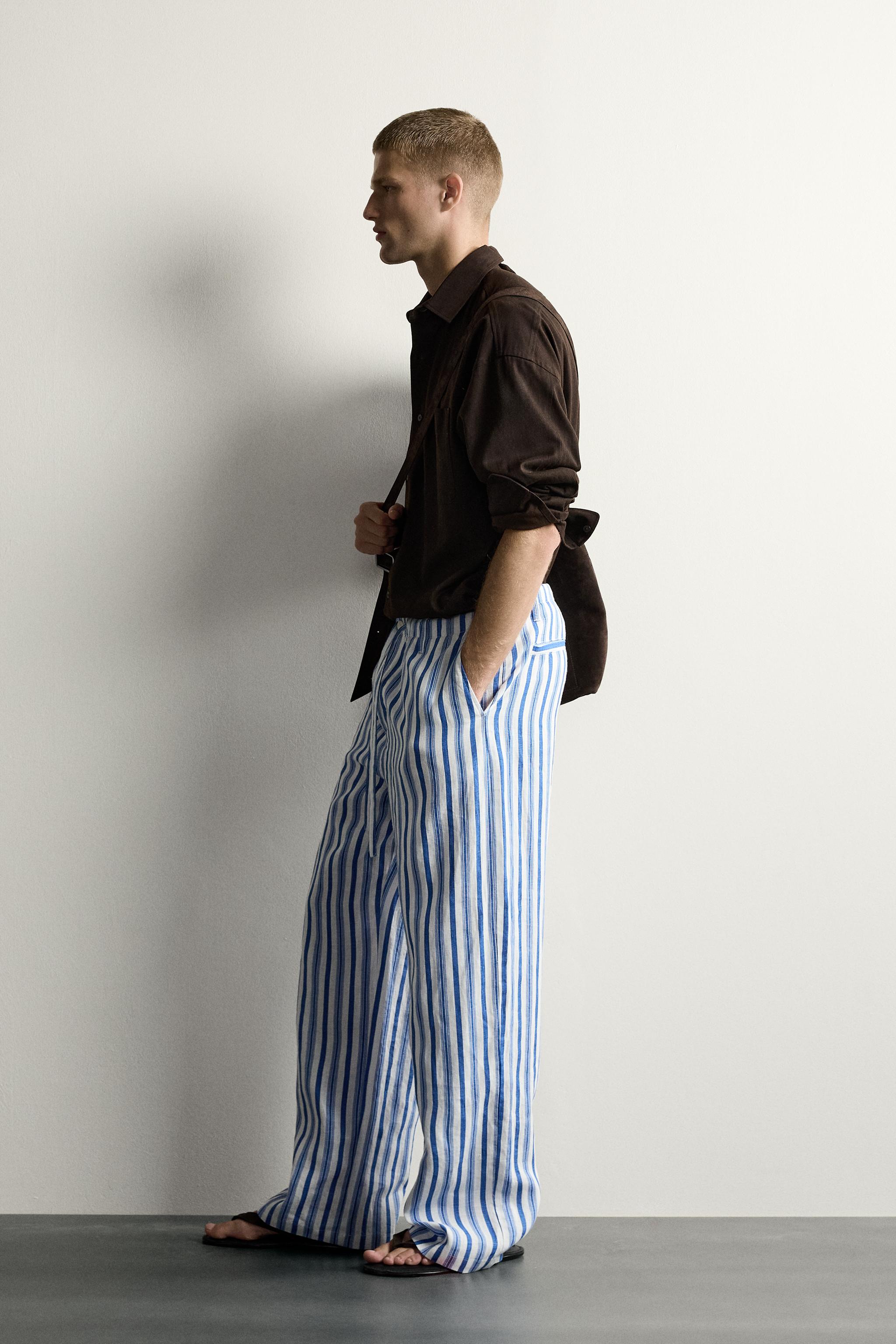 PANTALON RELAXED FIT 100% LIN