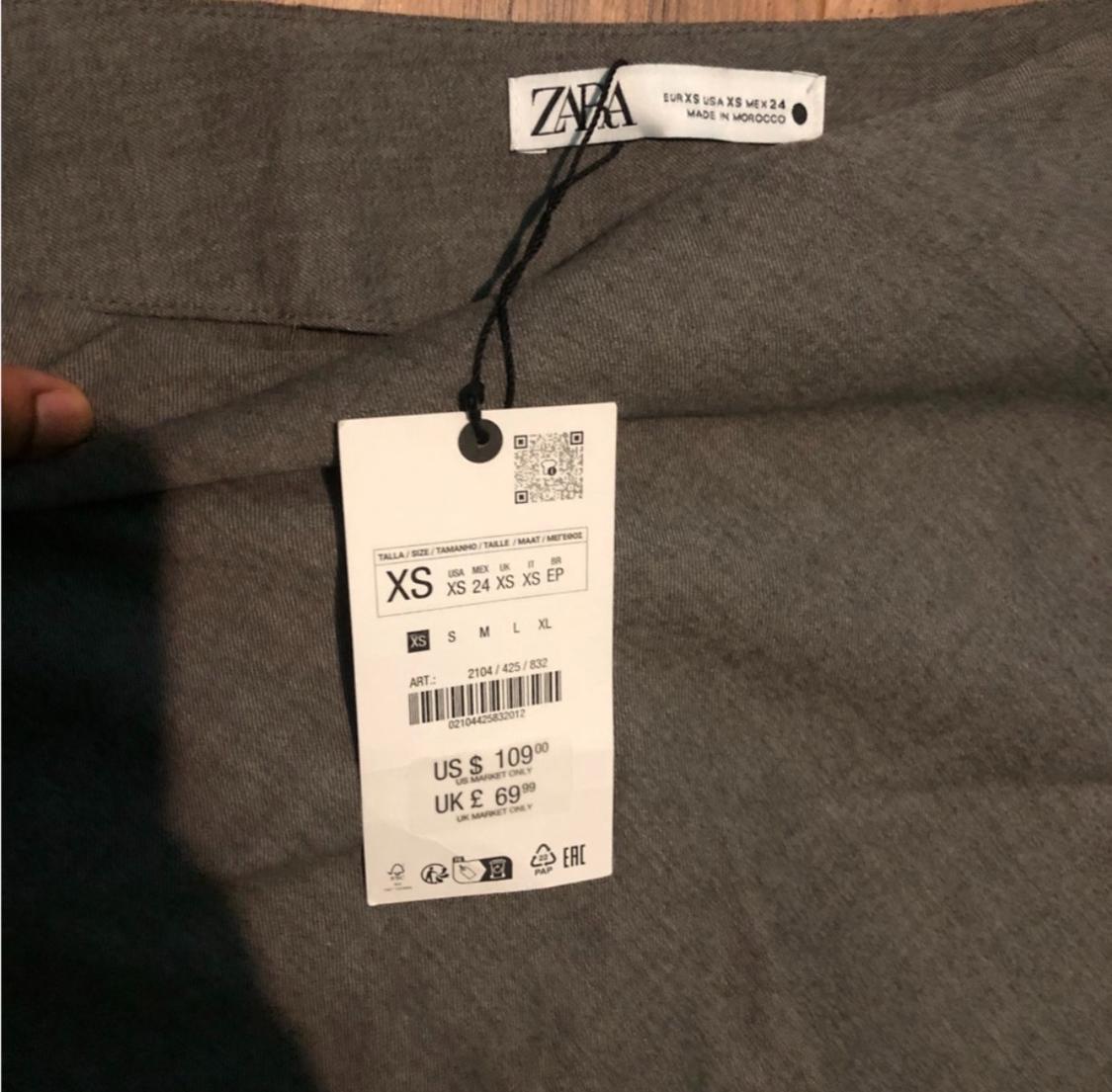 WOOL BIAS SKIRT ZW COLLECTION - Image 2
