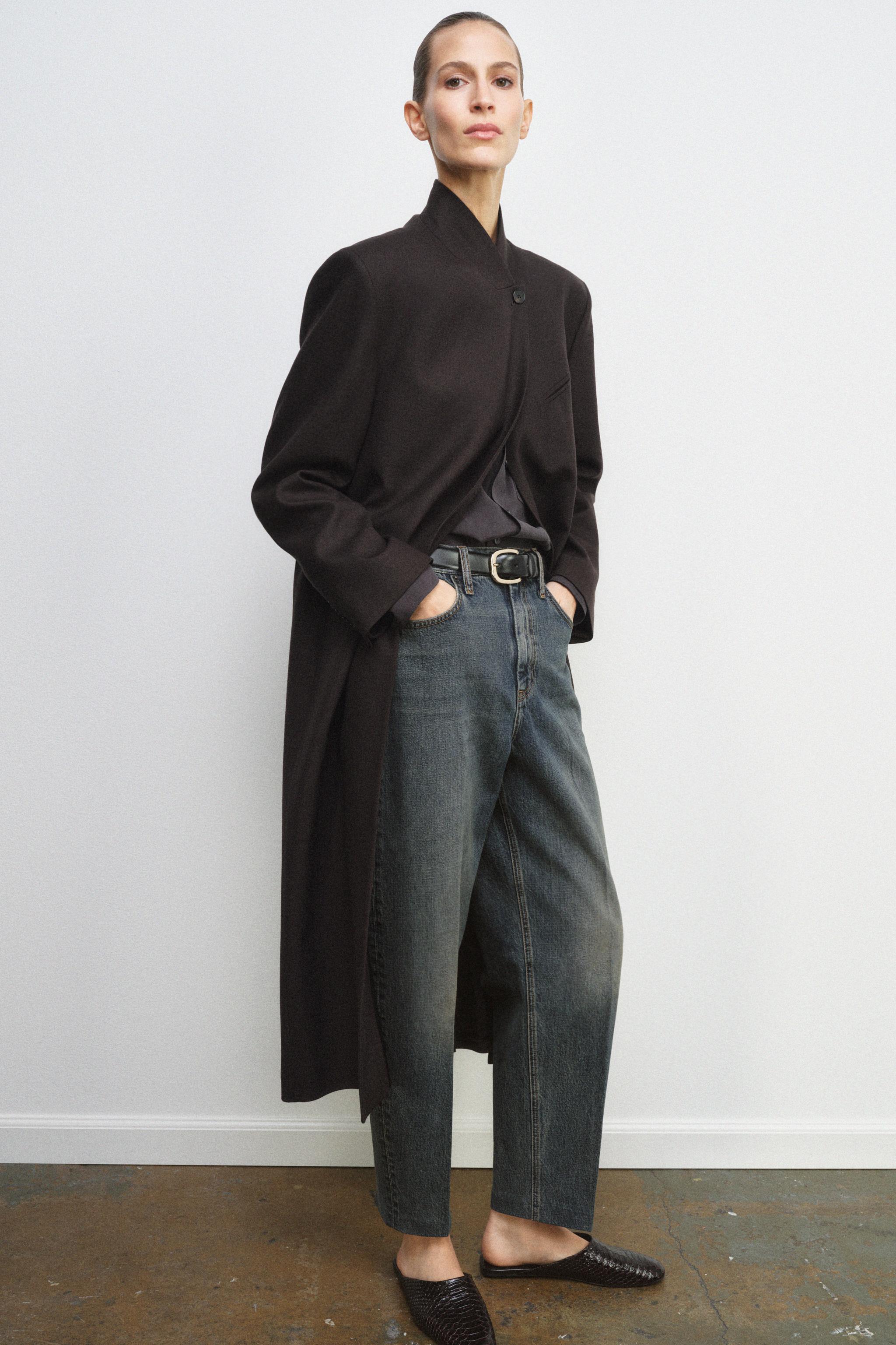 ZARA ZW COLLECTION Flock Coat