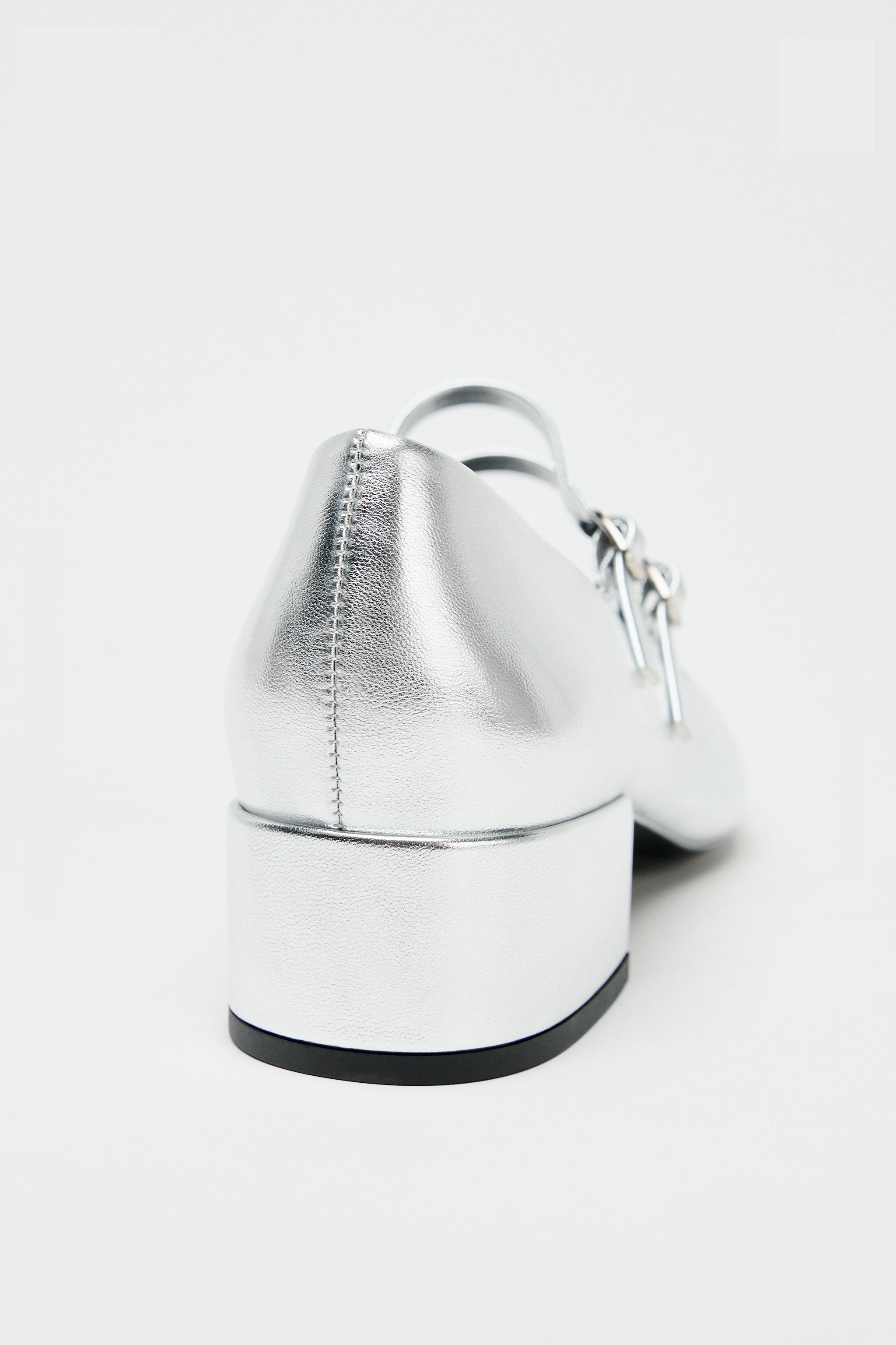 ZARA - ZARA/メッシュメリージェーンシューズ 36/23.5cm 【新品