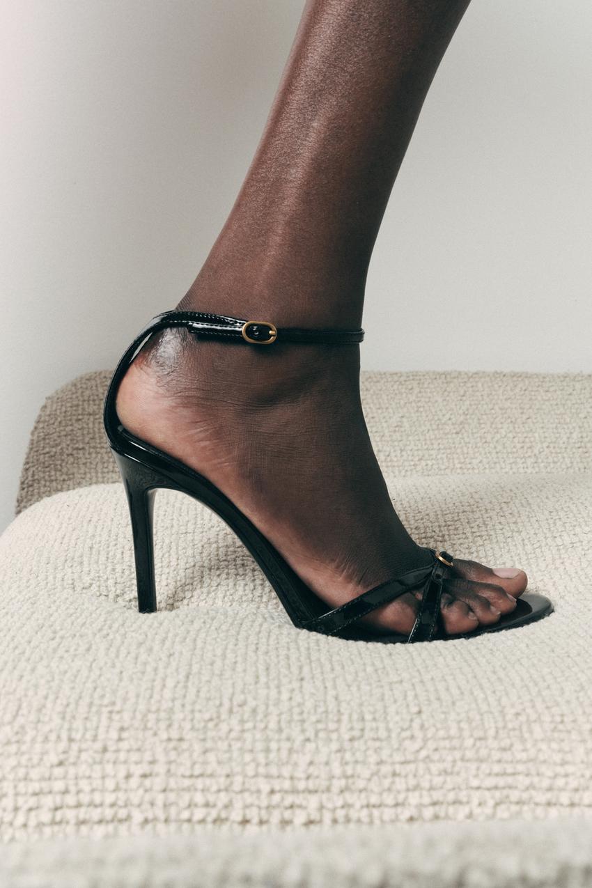 Scarpe Zara Donna Zara Sandali Saldi Scarpe Donna Scarpa Sandali Zara Saldi Metallic Straps Sandals