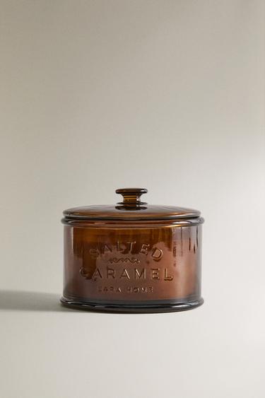 (350 G) BOUGIE PARFUMÉE SALTED CARAMEL - Crème de Zara - Image 1