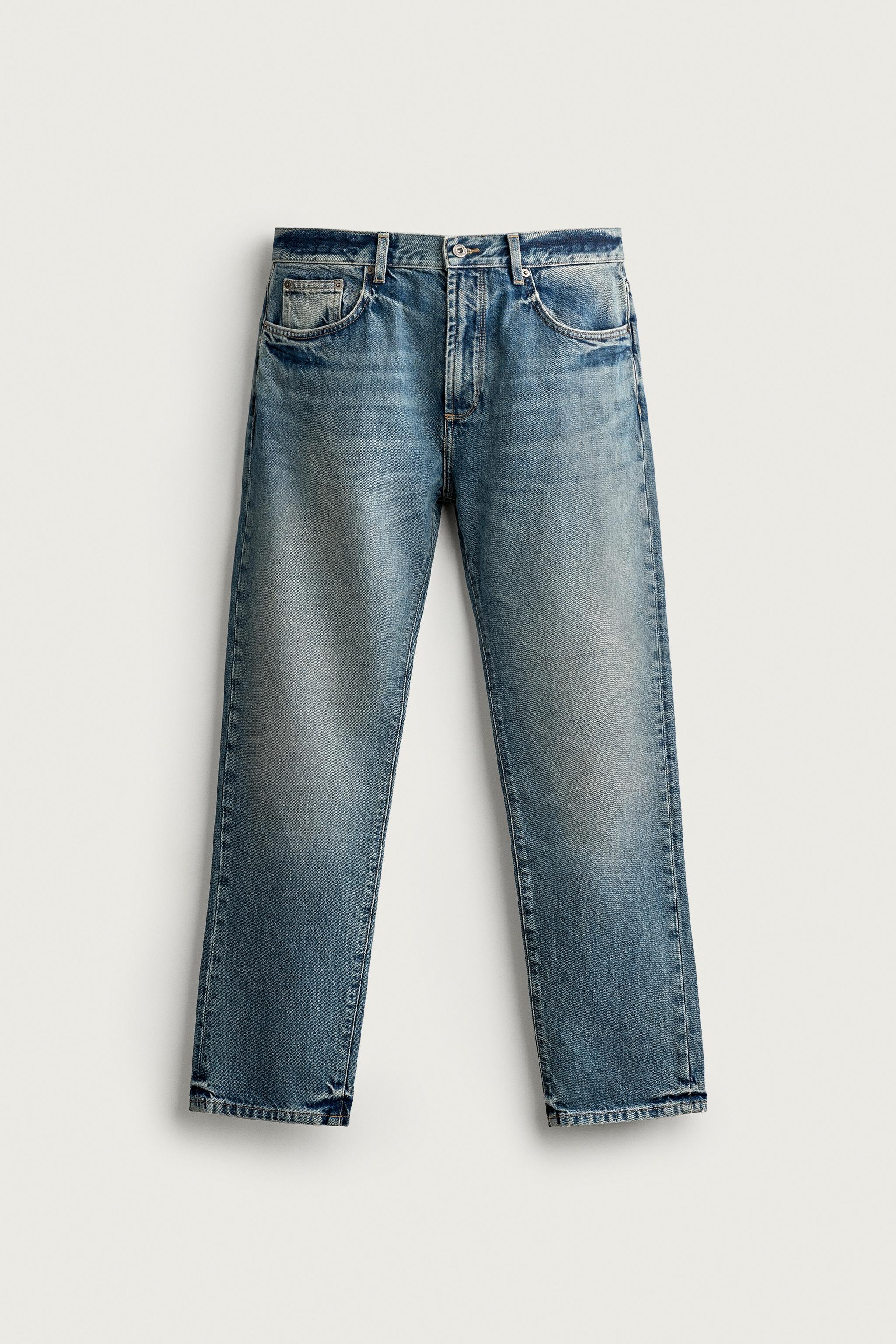 STRAIGHT-LEG JEANS
