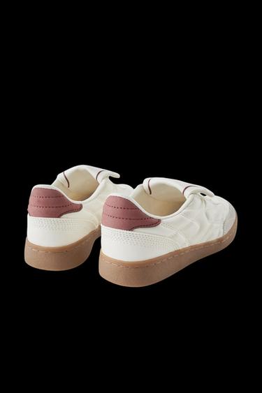 TONGUE SNEAKERS - White by Zara