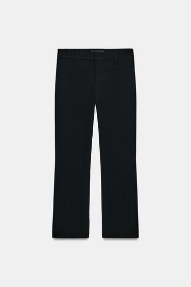 PANTALÓN CAPRI ZW COLLECTION - Negro de Zara