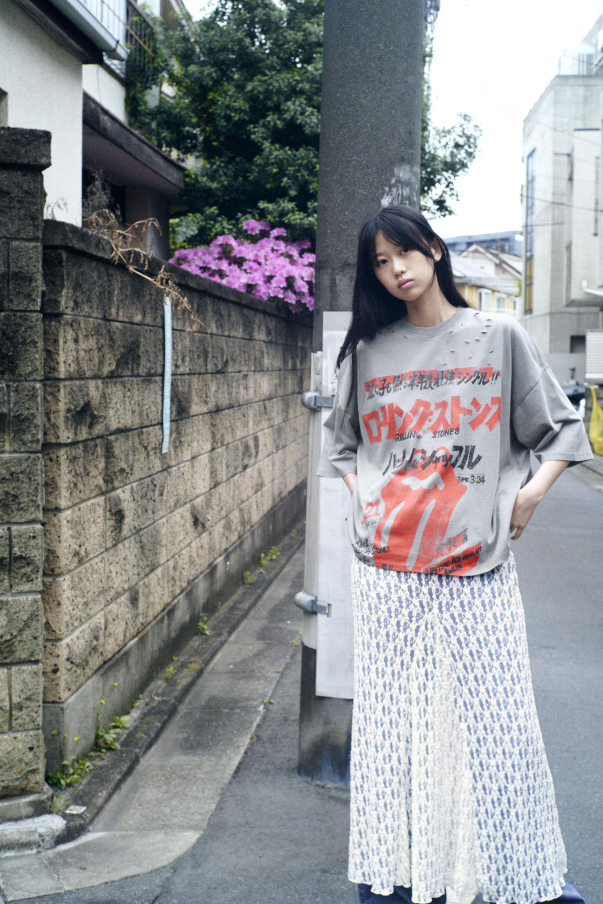 スペイン発 ZARA ダニエル ジョンストン ウォッシュ加工Tシャツ スペイン発 ZARA ダニエル ジョンストン ウォッシュ加工Tシャツ