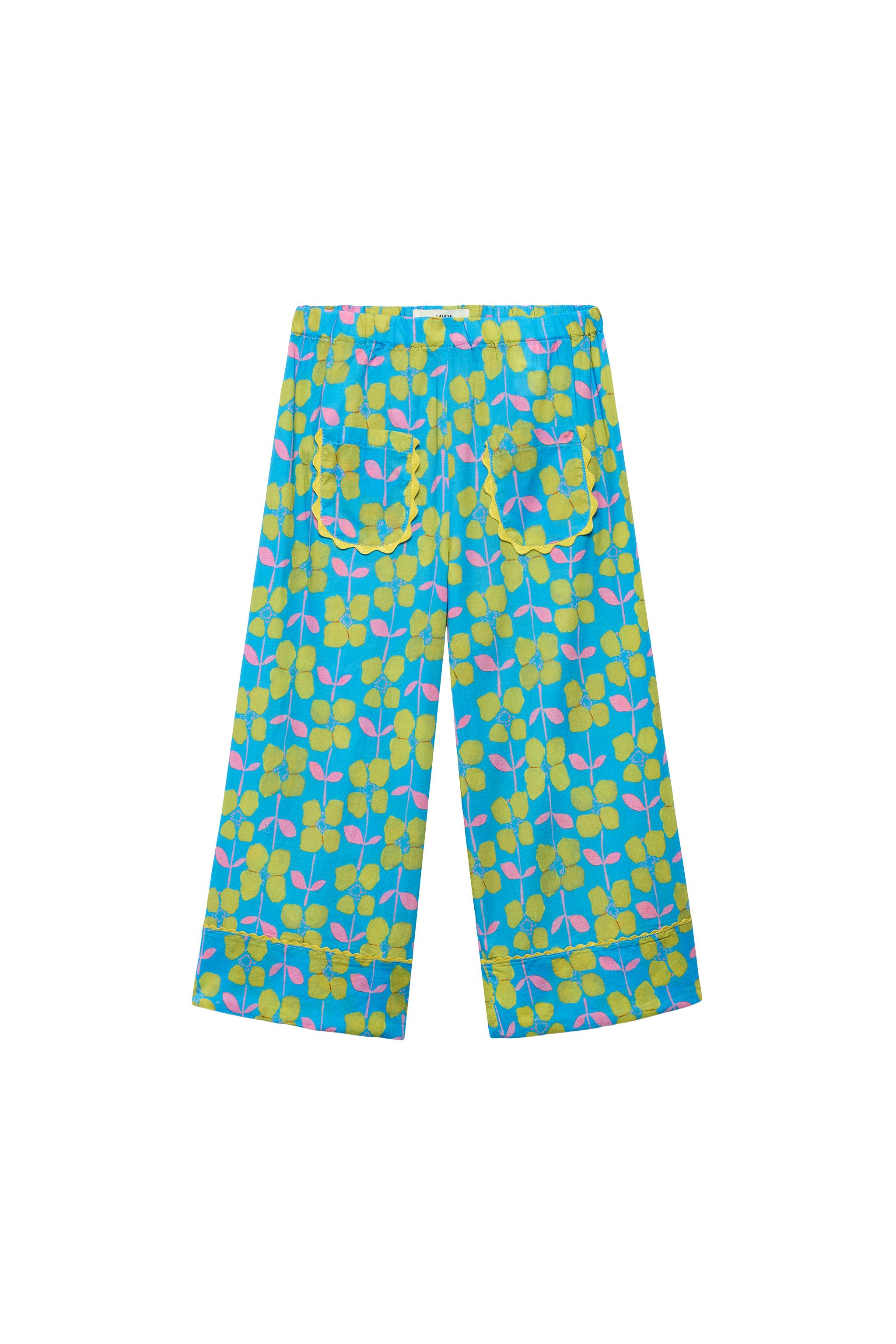 2-14 YEARS / LIMITED EDITION FLORAL PRINT CULOTTES - Printed