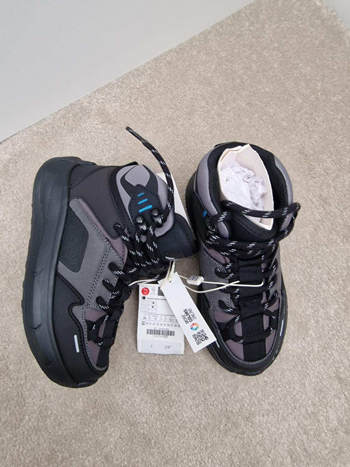MULTI-PIECE HIGH TOP SNEAKERS - Image 2