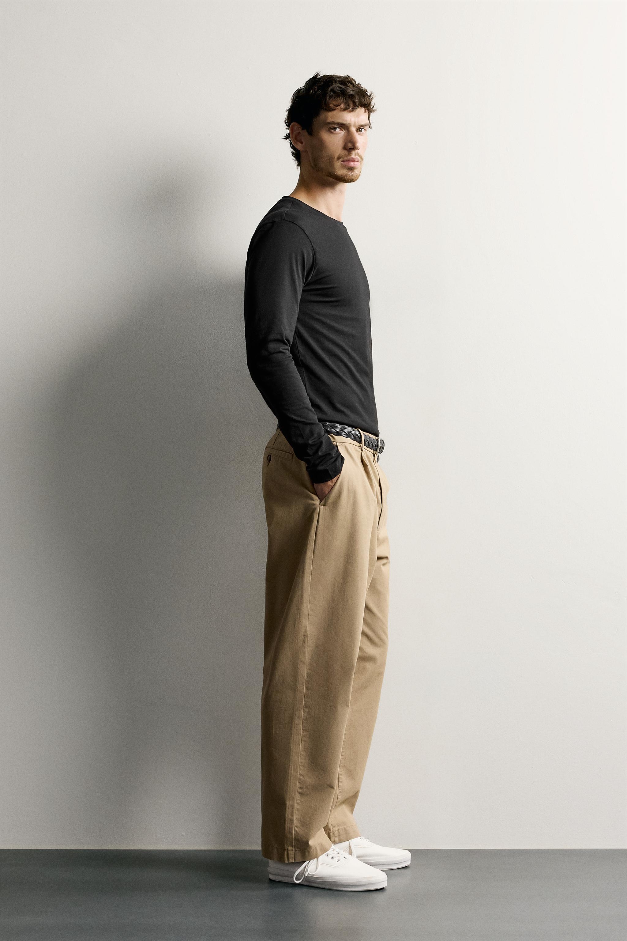3-PACK SLIM FIT LONG SLEEVE BASIC T-SHIRTS