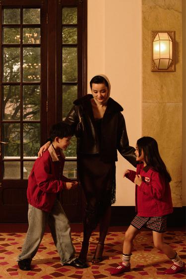 Zara 造型 - 桃色