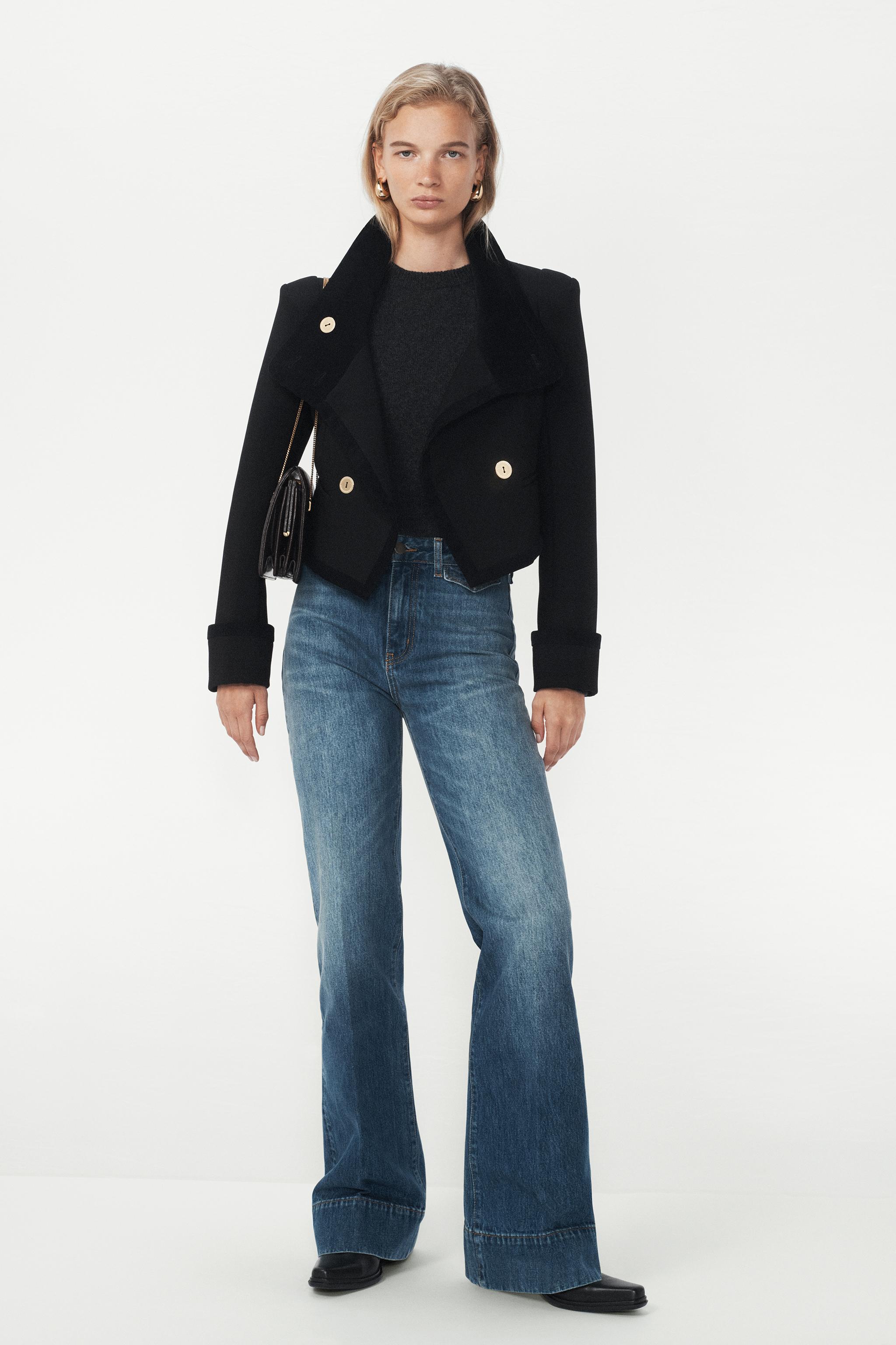 DÜĞMELİ KISA CEKET - THE ITEM ZARA WOMAN - Görsel 4