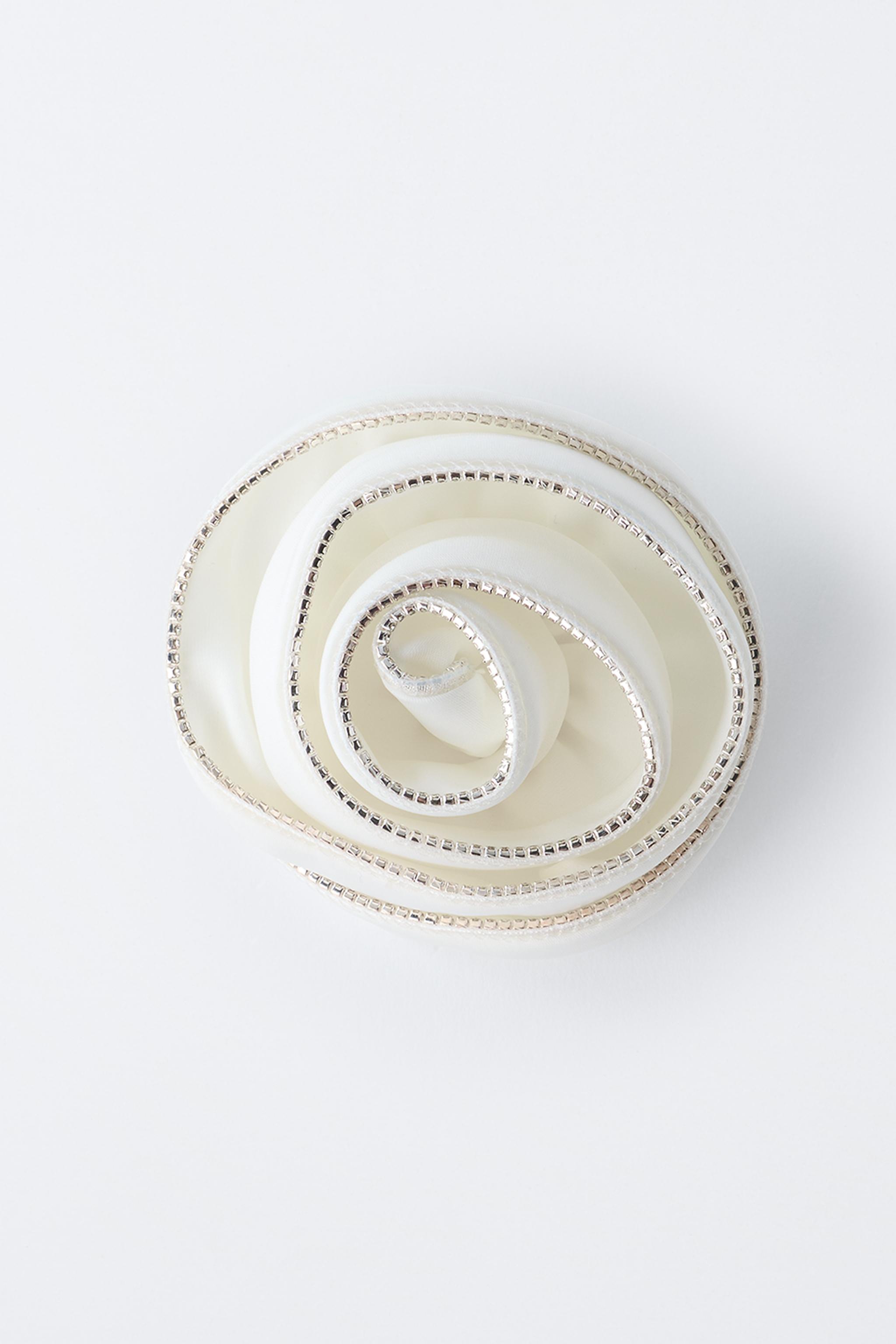 PINCE PASSANT FLEUR STRASS